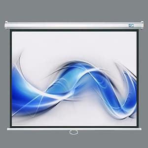 Manual Projector Screens With Self Lock 100 Inch
